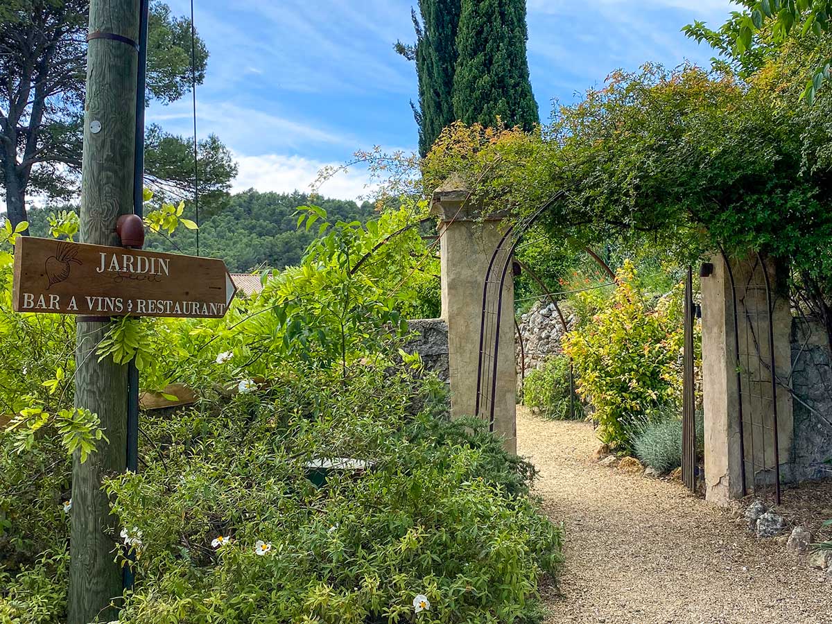 Balade botanique avec Vera dans les jardins de Lou Calen