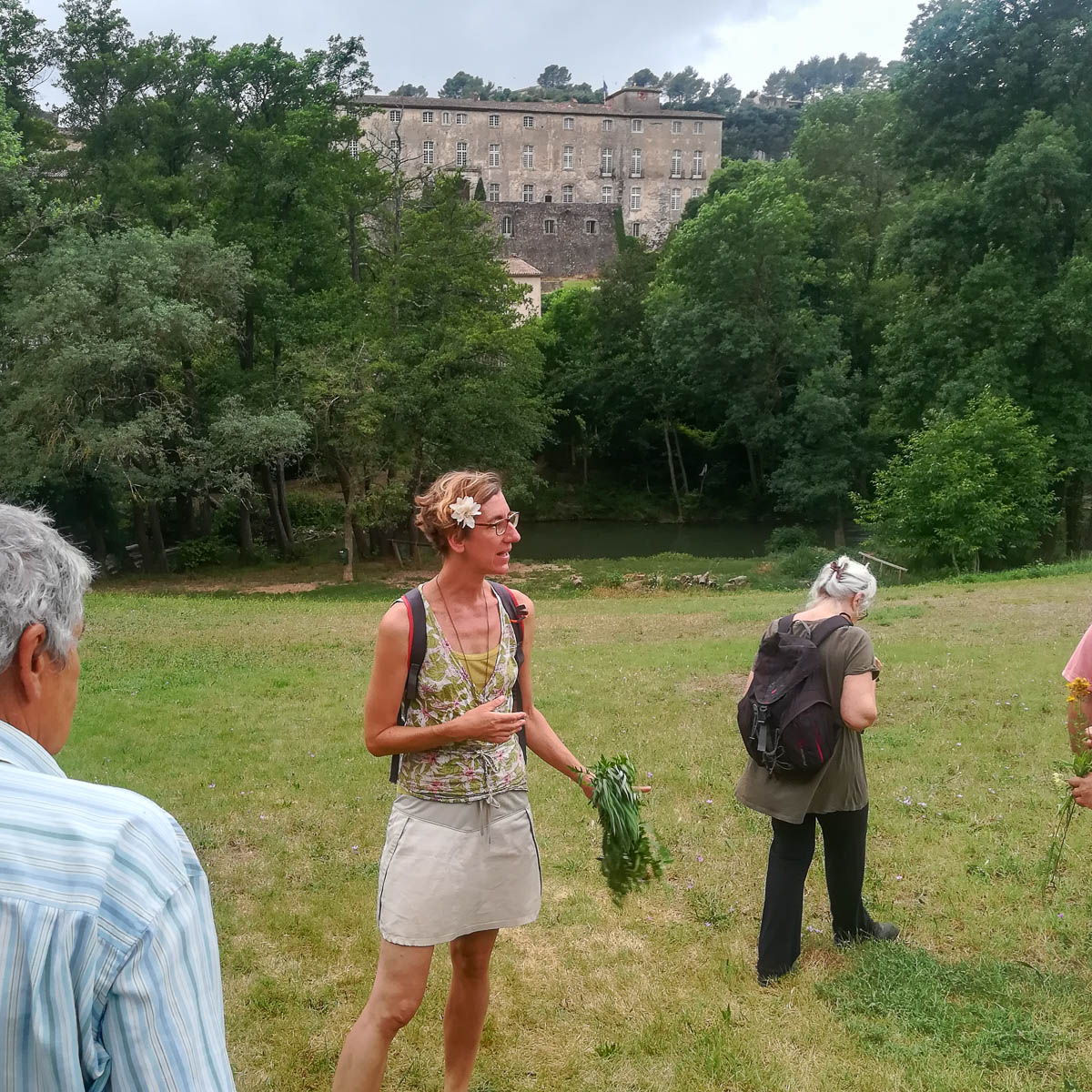 Balade botanique avec Vera à Entrecastaux