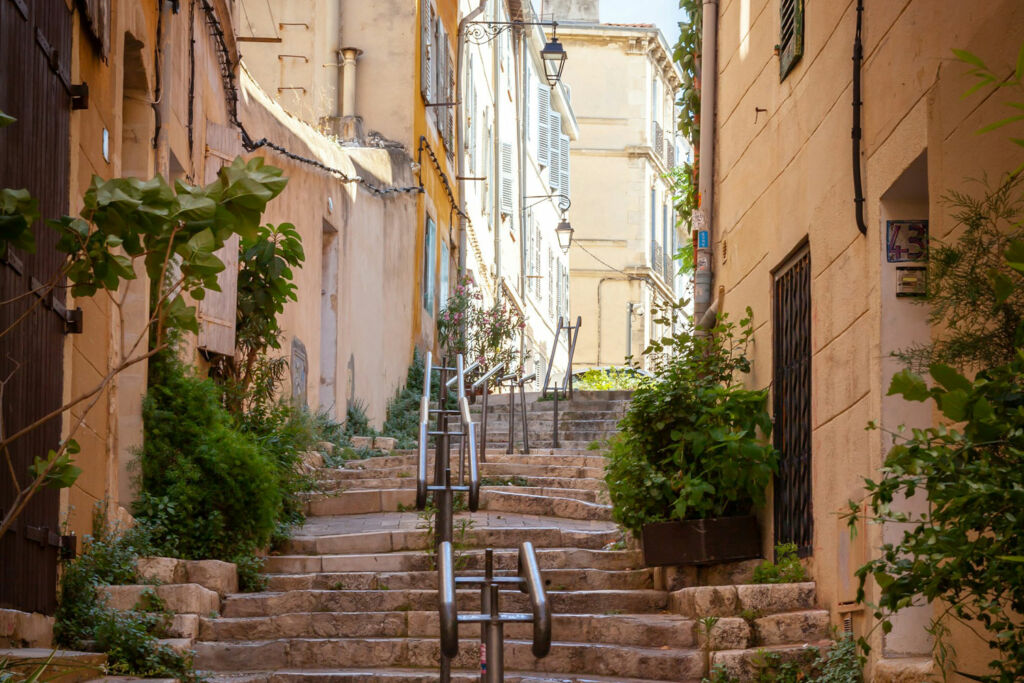 Quartier du Panier à Marseille