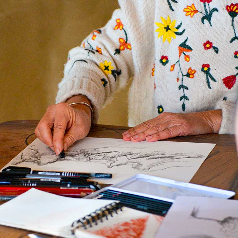 Atelier / workshop : Dessin & Aquarelle