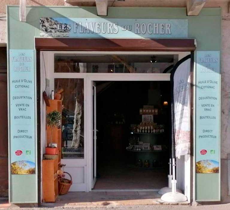 Les Flaveurs du Rocher à Cotignac