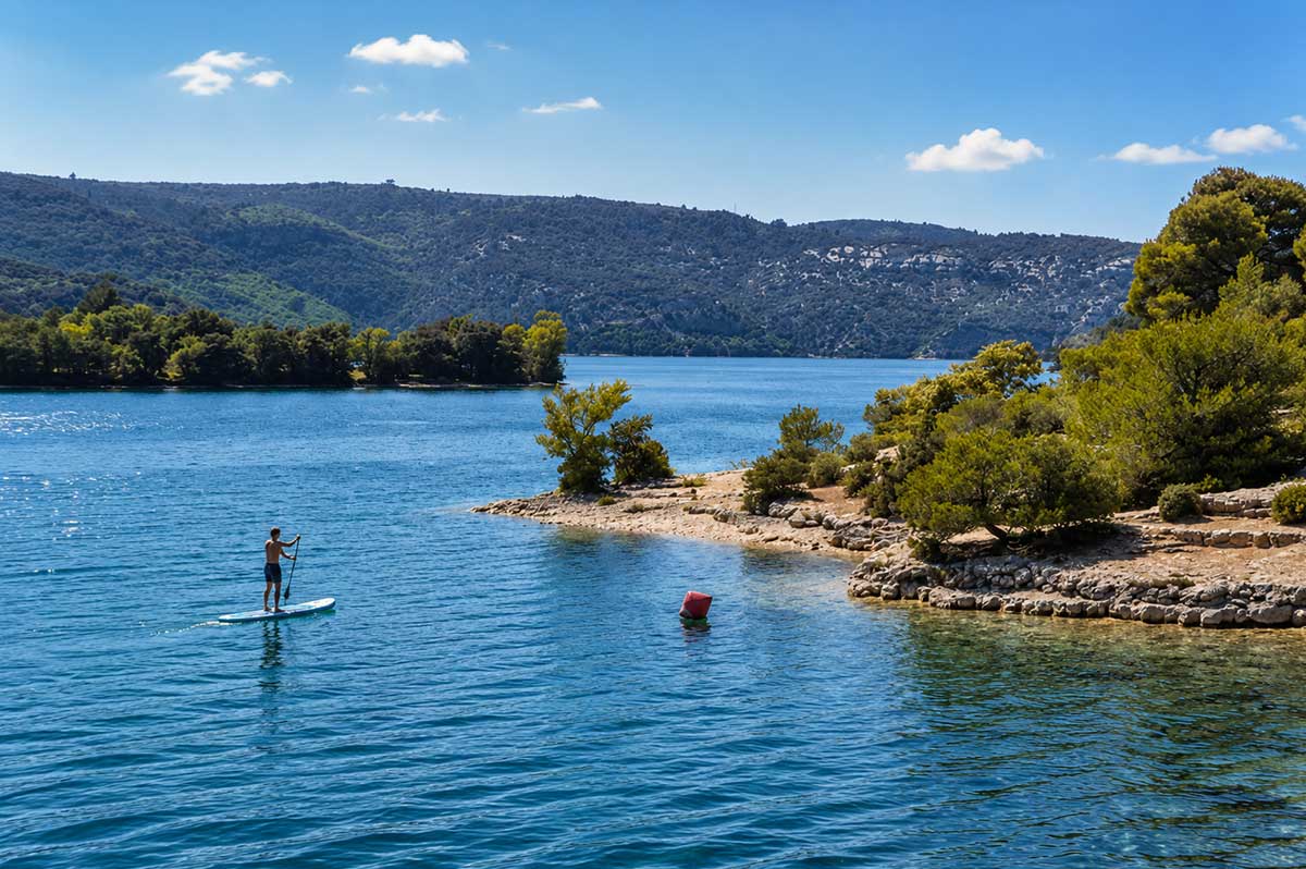 Les plus beaux lieux de baignade du Var : lac d'Esparron