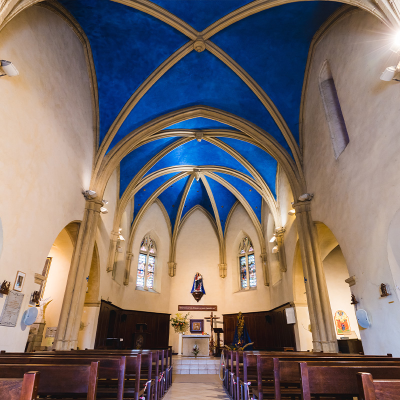 Notre-Dame de Grâces à Cotignac - Vue intérieure